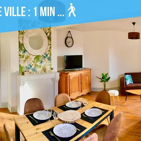Apartment Le Donjon - T3 80m2 - Hyper Centre - Spacieux & Lumineux *